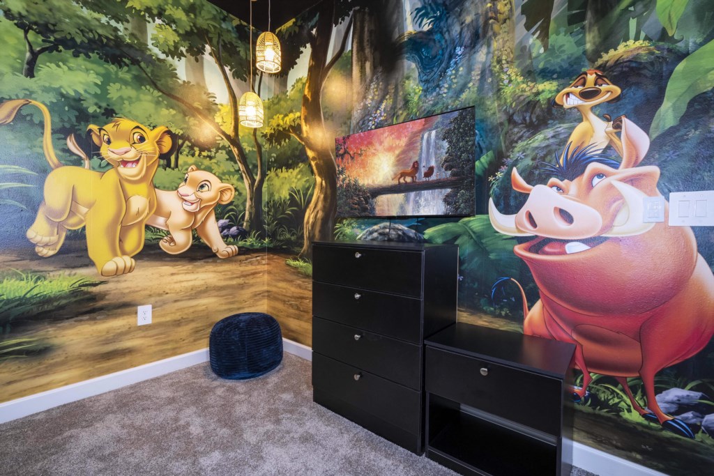 Lion King themed bedroom