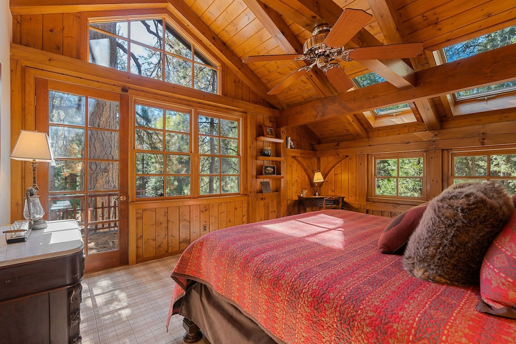 Master bedroom with a view!