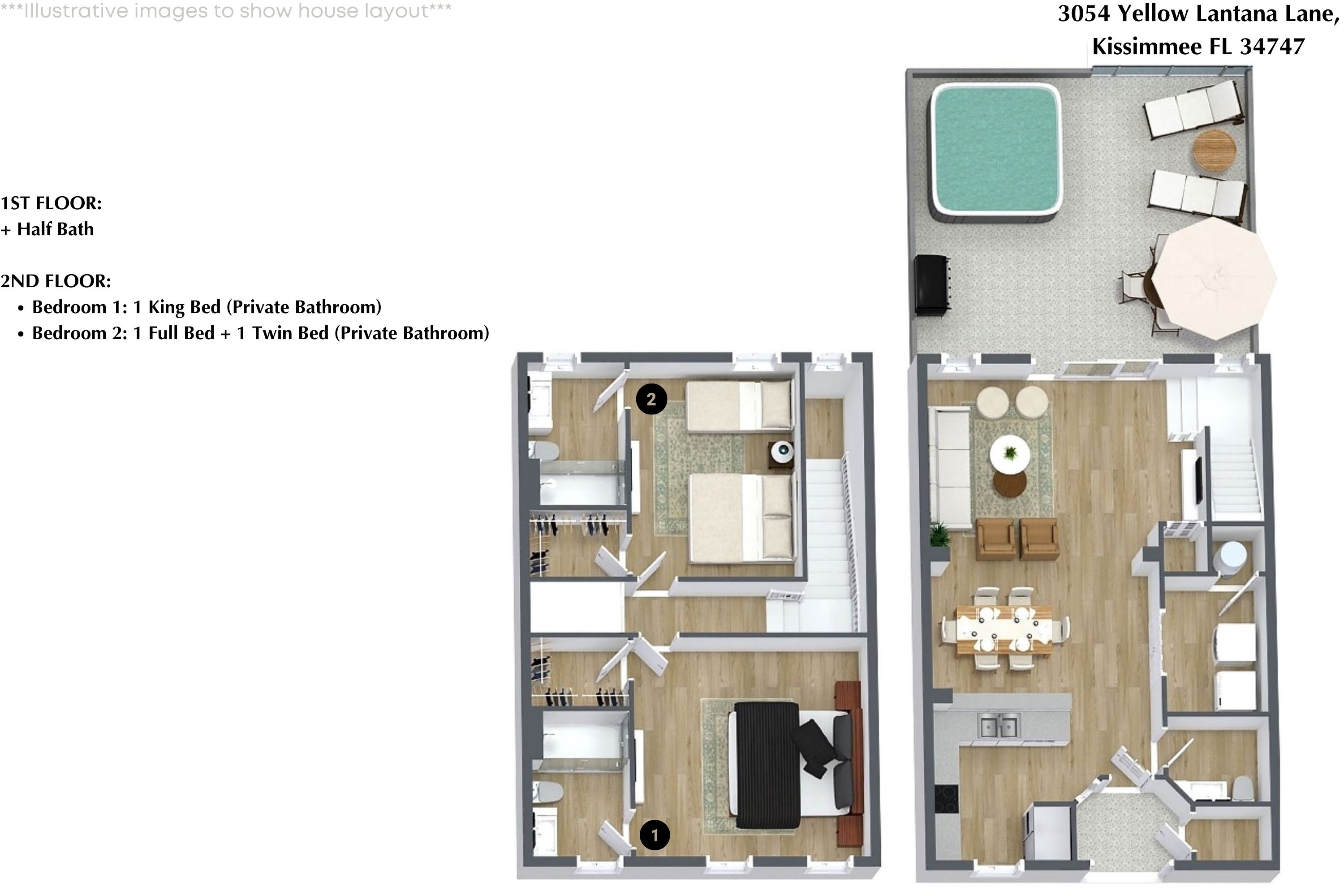 2 bedroom vacation townhouse at Encantada Resort - Image 22