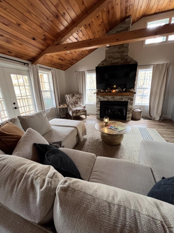spacious and comfortable living room 