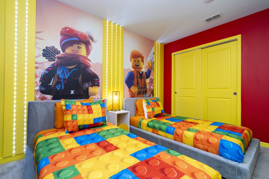 LEGO Themed bedroom