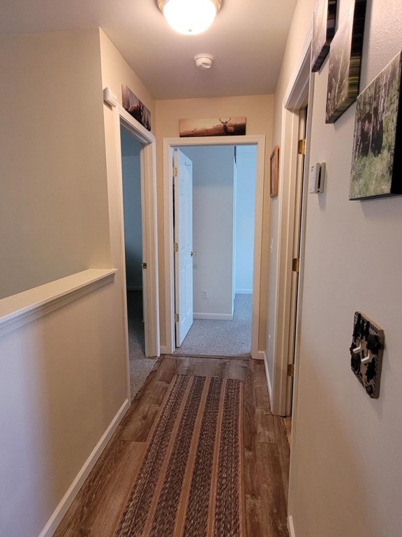 Hallway to bedrooms and upstairs bathroom