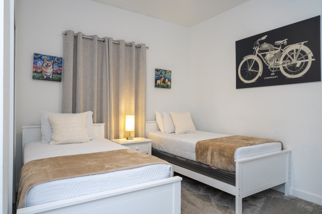 Twin bedroom 1st floor