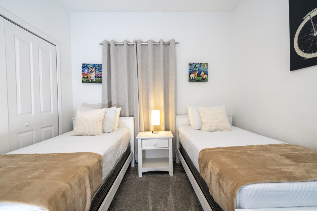 Twin bedroom 1st floor