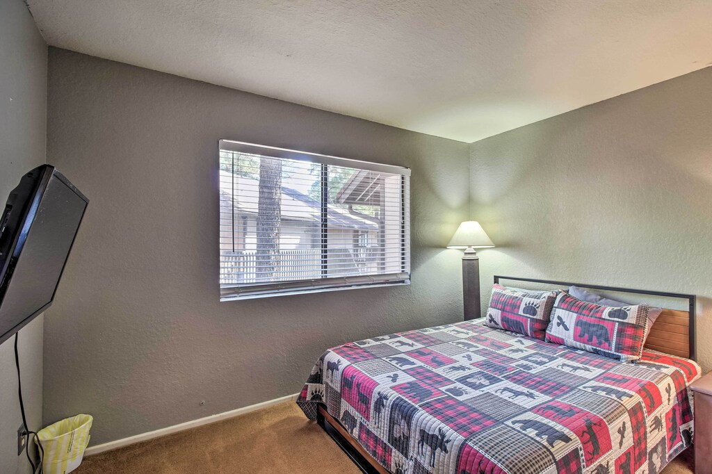 Bedroom 1 | Queen Bed | Linens Provided | Smart TV