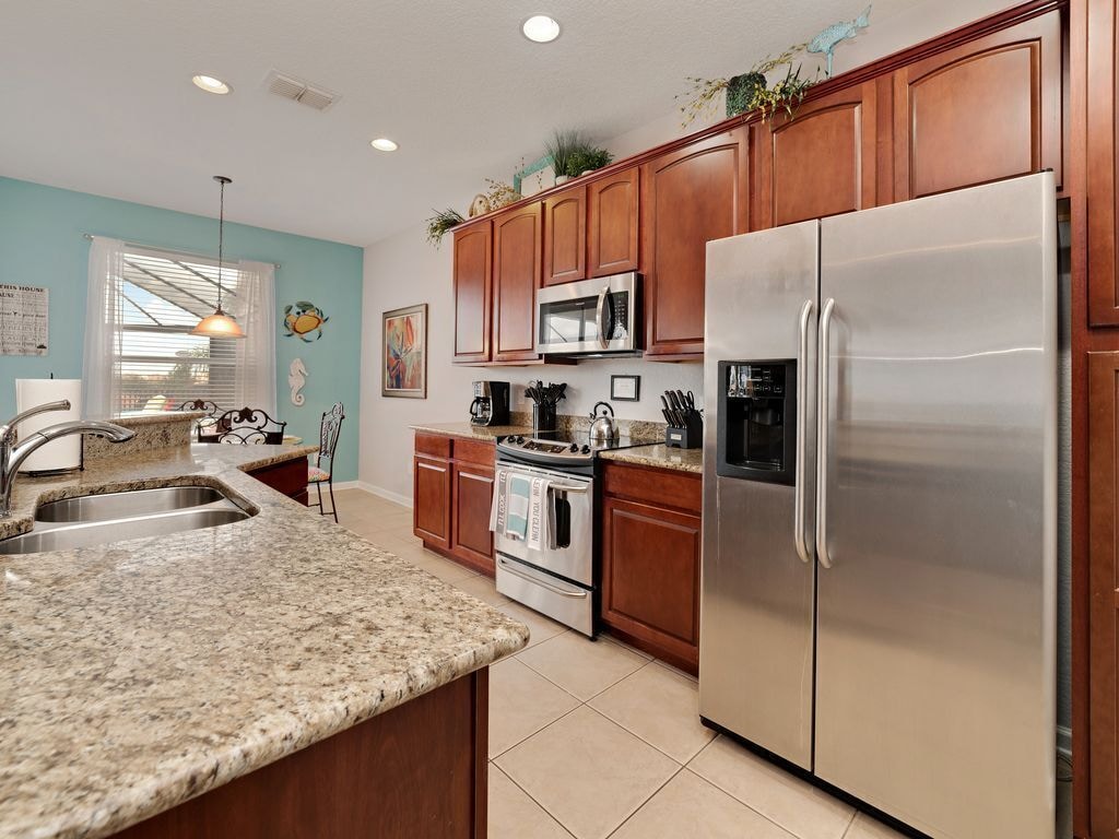 Fully equipped kitchen includes everything you need and then some!