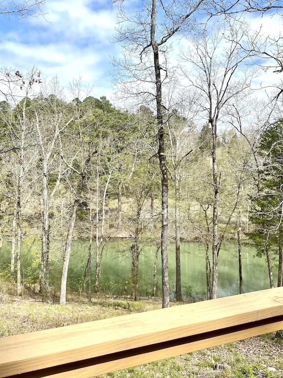 Lake view from the deck