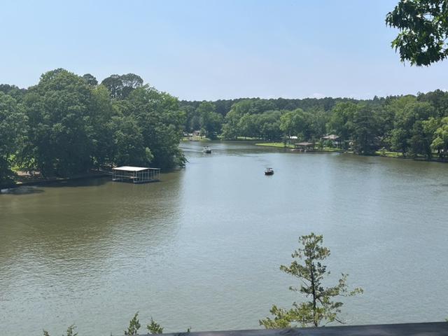 View from deck to the lake