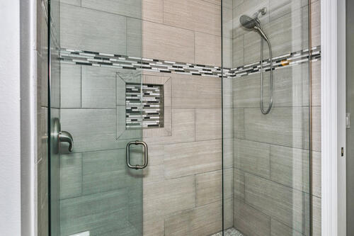 Master Shower that connects to both Master Bedrooms.