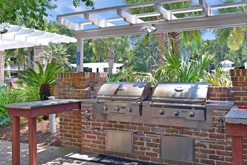Complimentary Outdoor Grills