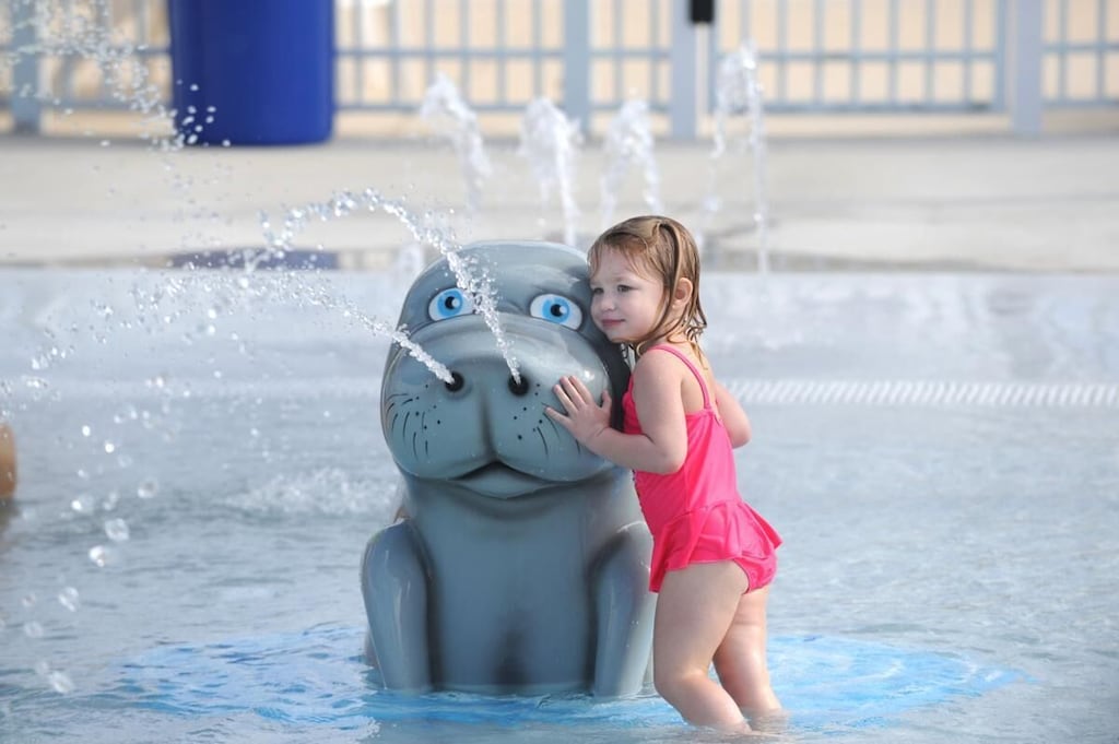 Kids just love our community pool!