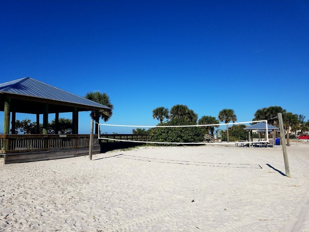 Englewood beach Volleyball court.