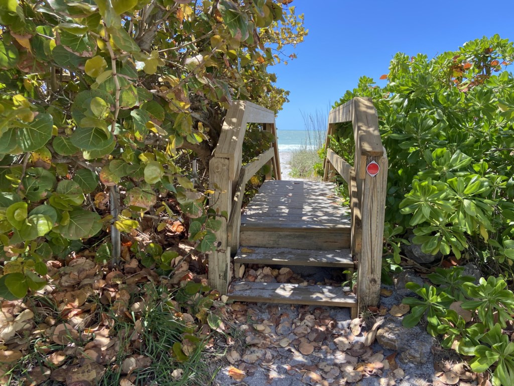 Entrance To Beach 