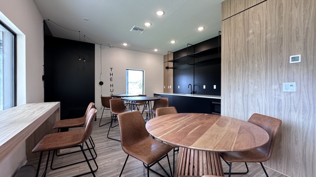 The Hub clubhouse w/ pool and fitness center