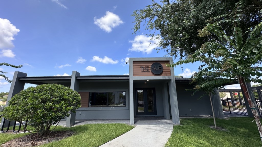 The Hub clubhouse w/ pool and fitness center