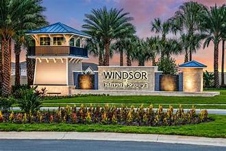 Private, gated entry to the Windsor Palms Resort Community
