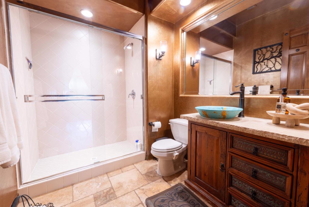 full bathroom with shower