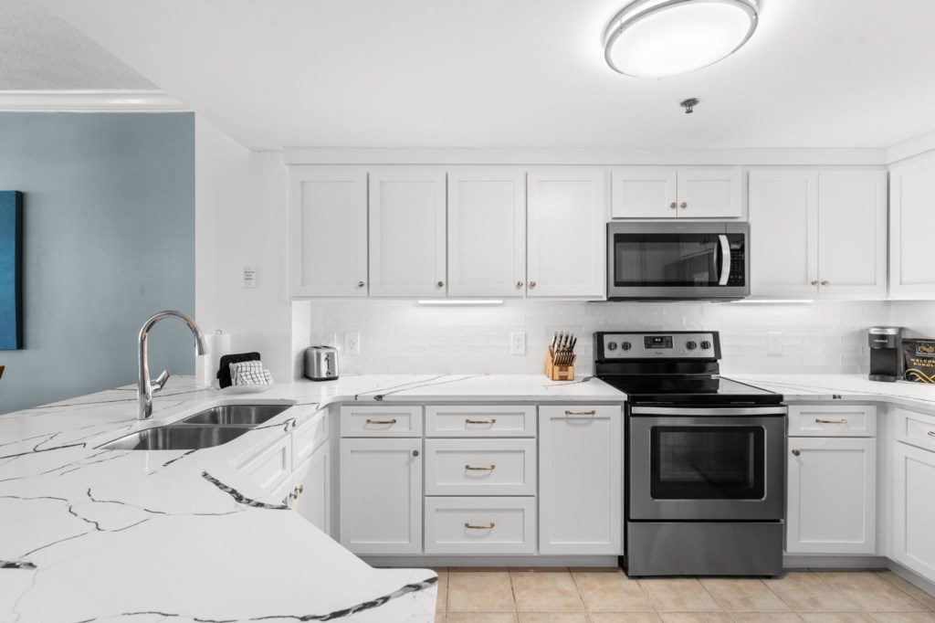 Kitchen With Modern Amenities