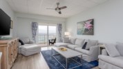 Enjoy the breathtaking view of the Gulf from the extremely spacious living room