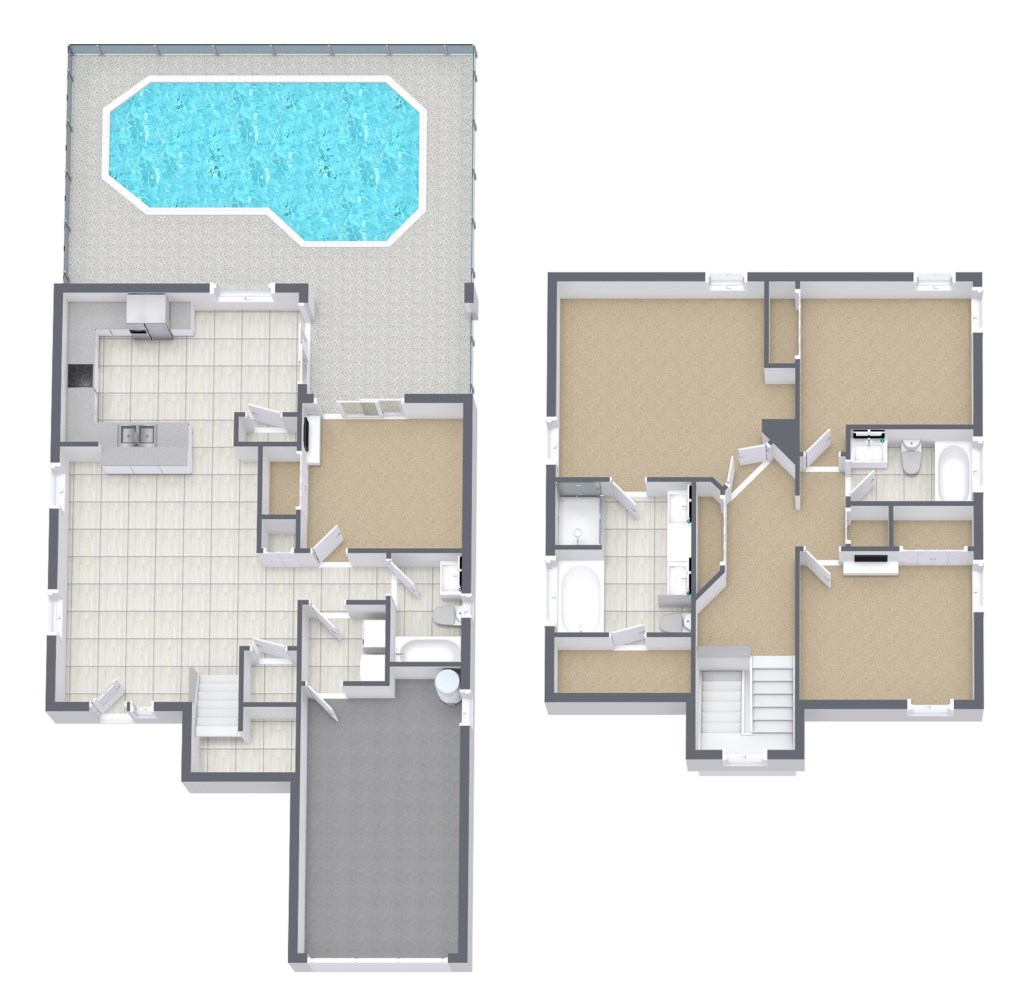 Floor Plan of the Villa