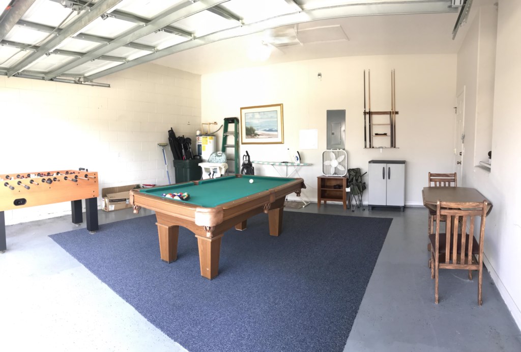 Game Room Pool Table