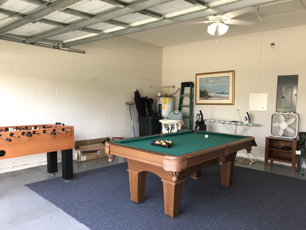 Game Room Pool Table