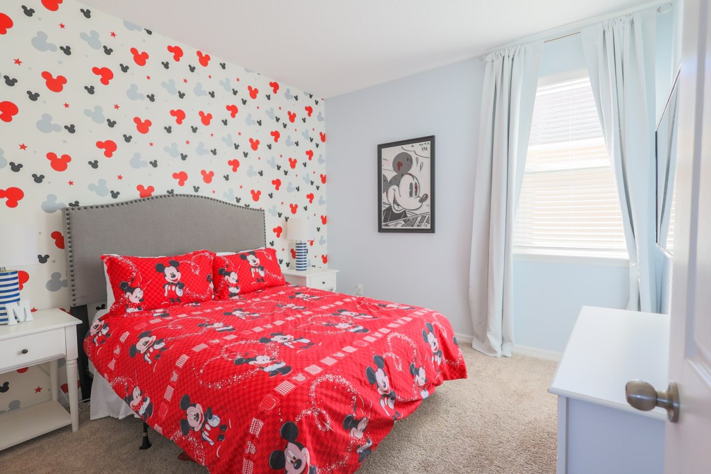 Mickey and Minnie Theme bedroom!