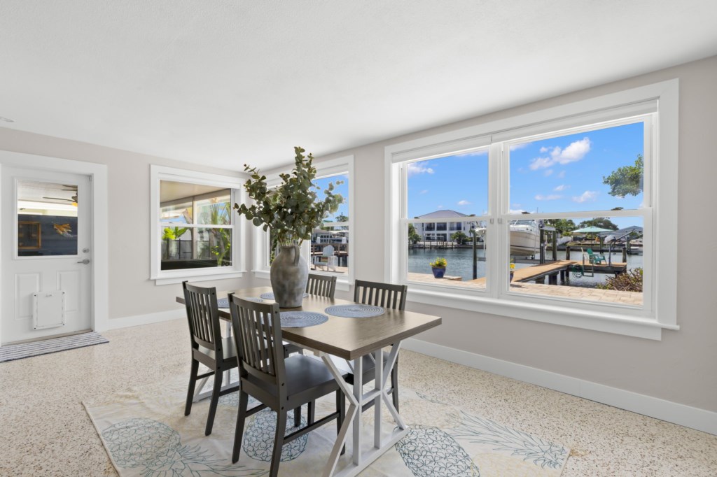 Views of Swimming Pool and Dock