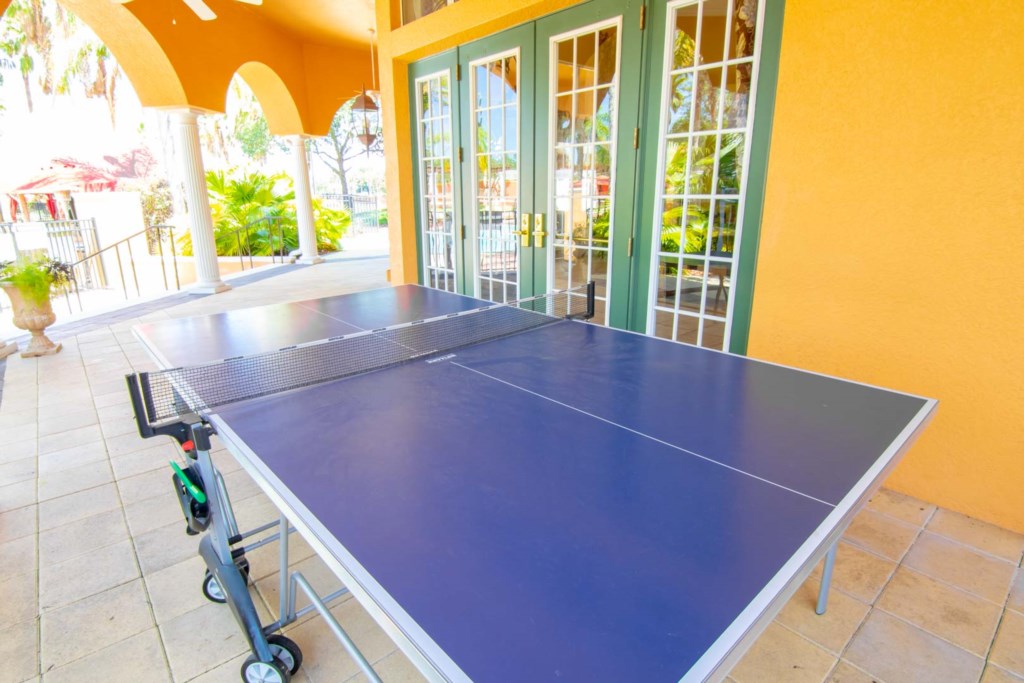 Club house ping pong table