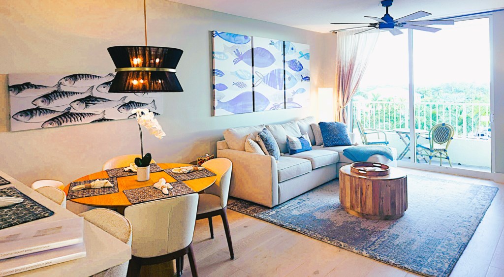 Dining and Living area