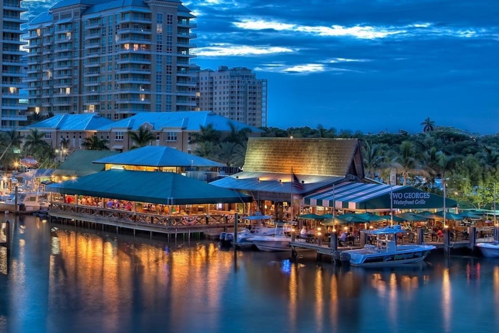 2Georges restaurant on site