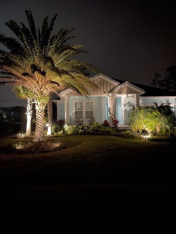 Exterior of Home at Night