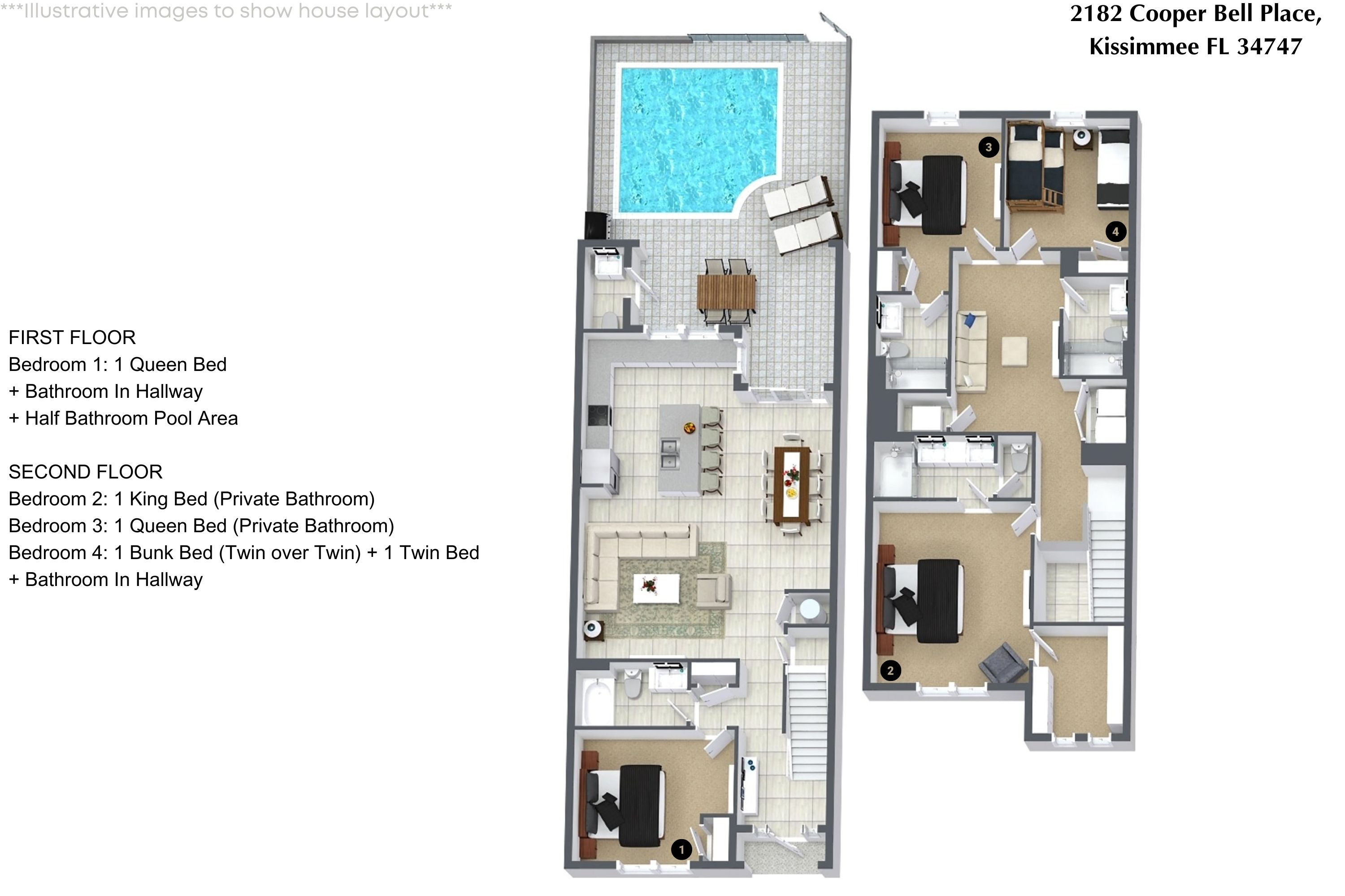 4 bedroom vacation townhouse at Solara Resort - Image 36