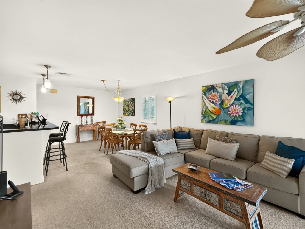 Living Area to Dining Area