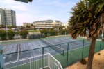 Tennis and pickle ball lovers will find a place to play here!