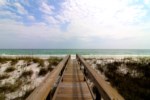 Direct access to the white sands of the Gulf beach!