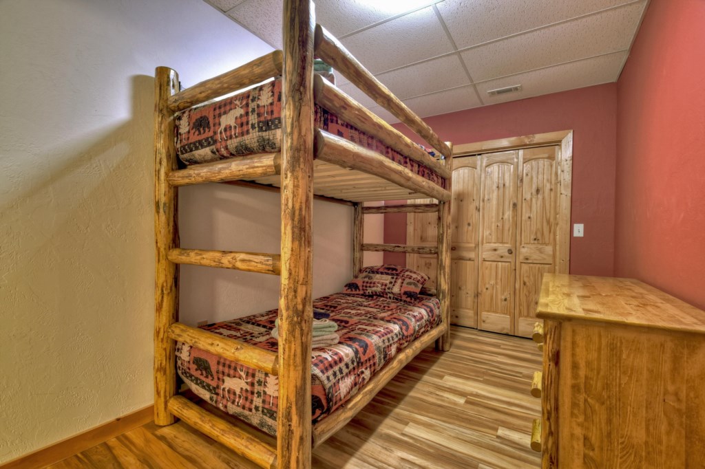 Terrace level Twin over Twin bunkbed