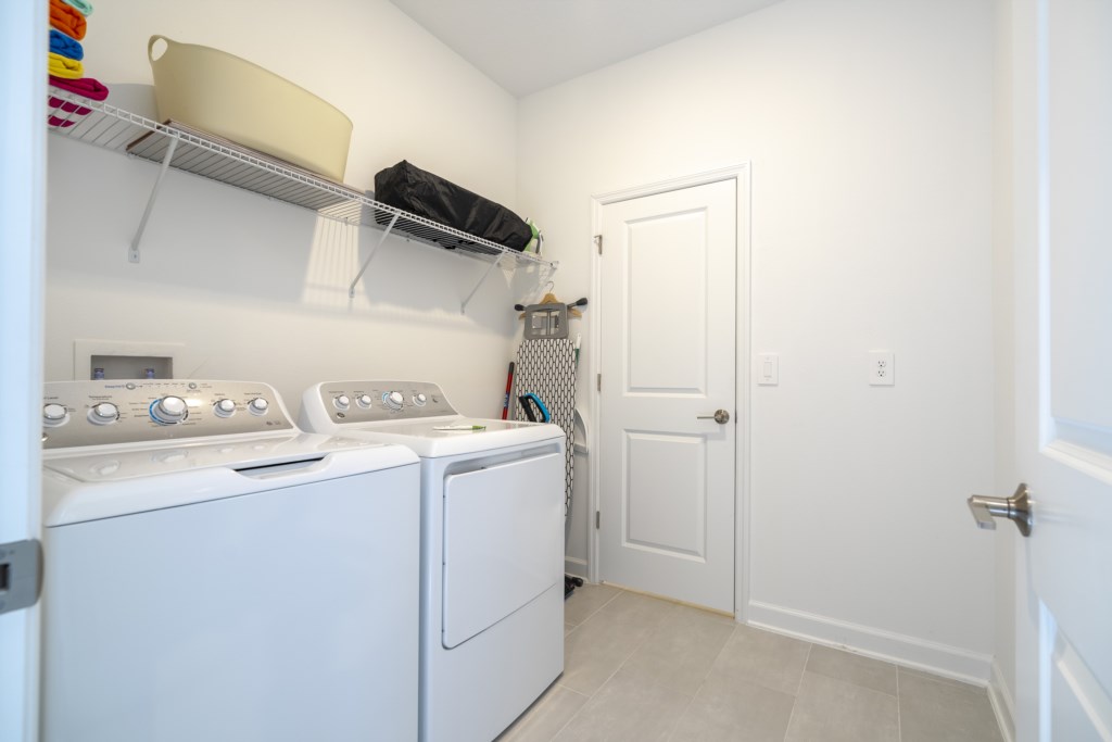 In-unit washer and dryer 