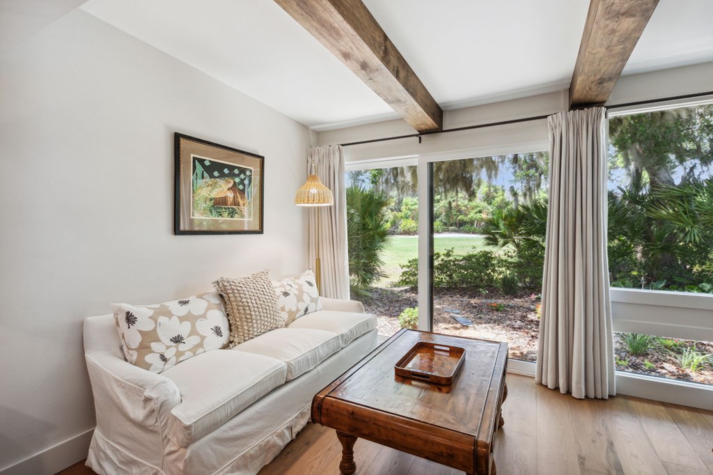 Sitting room located next to master bedroom.