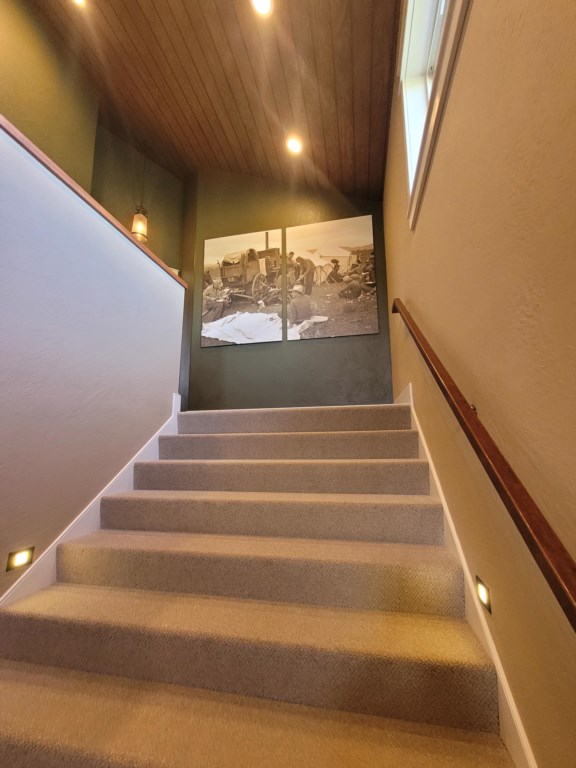 Stairwell to Unit