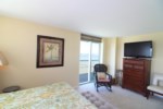Master bedroom has access directly to the balcony.