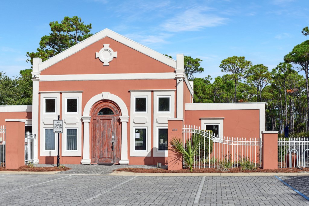 Neighborhood Pool Entrance