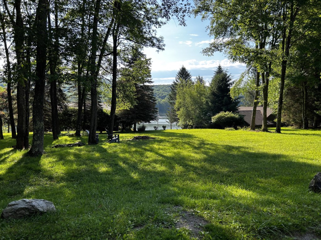 Extra lot w/firepit and view of lake 