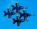 Be on the lookout for a flyby from our hometown Blue Angels