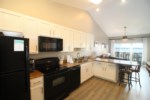 The large kitchen offers all the comfort of cooking at home.