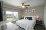 Sleep peacefully in the comfortable king size bed in the master bedroom.