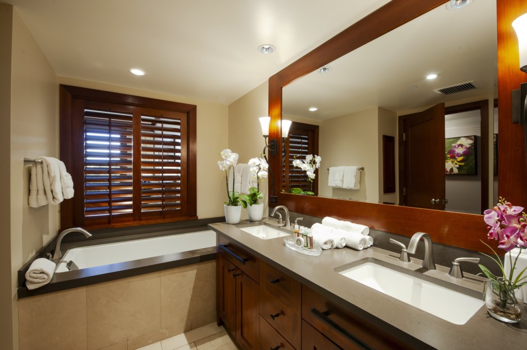 Ensuite master bathroom