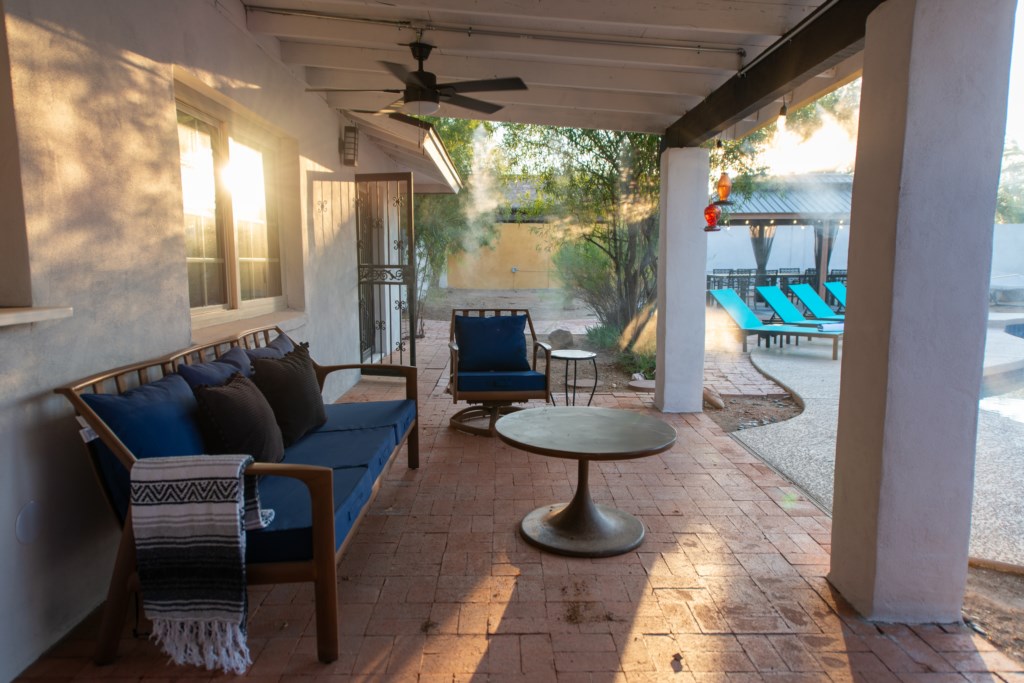 outside sitting area