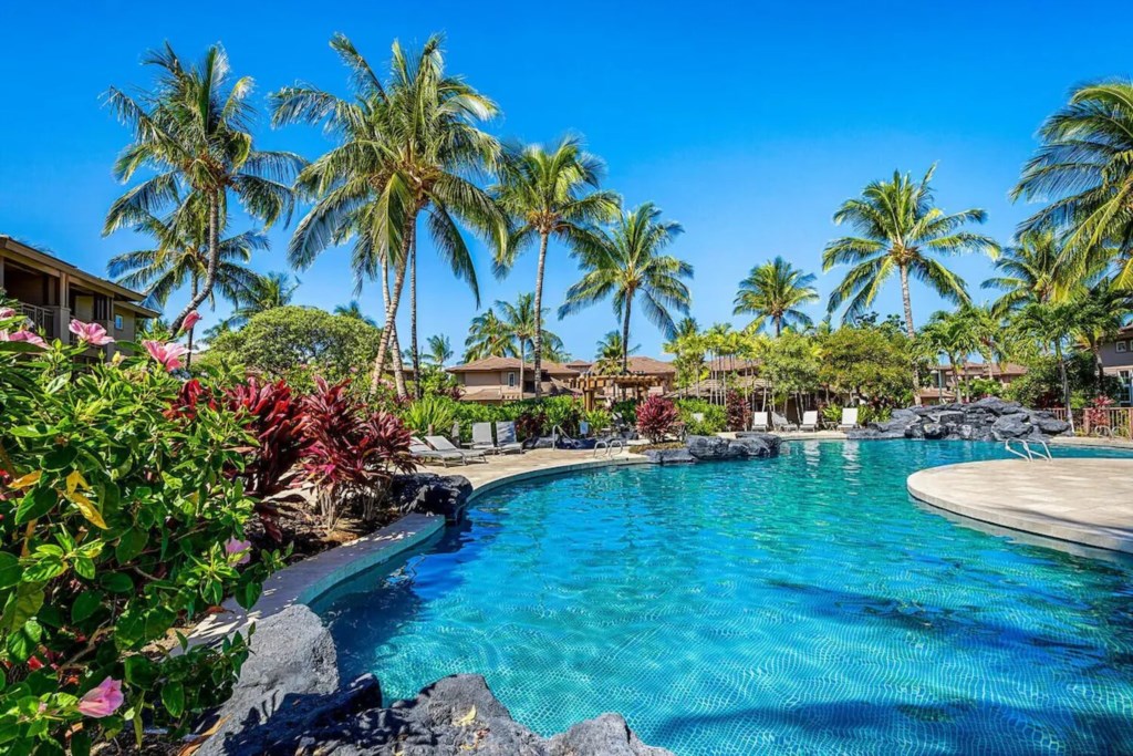 Beautiful pool located near the Villa