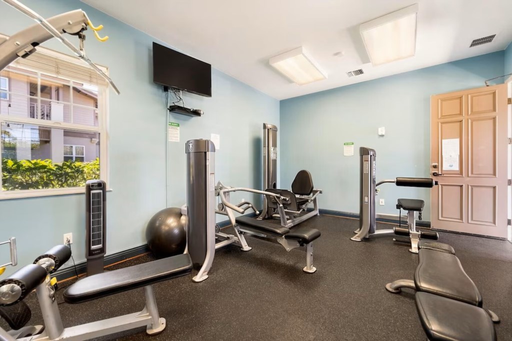 Fitness room at Colony Villas Waikoloa
